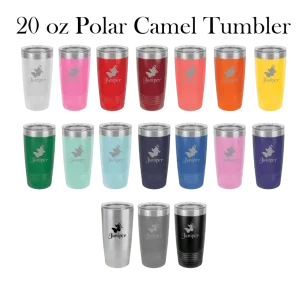 20 oz Polar Camel Metal Tumbler