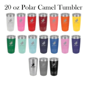 20 oz Polar Camel Metal Tumbler