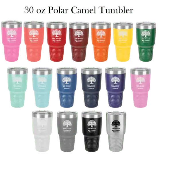 30 oz Polar Camel Metal Tumbler