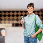 Sustainability,And,People,Concept,-,Asian,Woman,With,Thermo,Cup